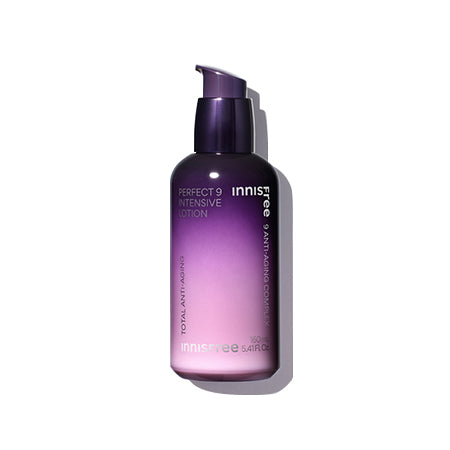 Innisfree Perfect 9 Intensive Lotion 160ml Korean moisturizer product image
