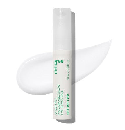 Innisfree Green Tea Hyaluronic Glow Eye & Faceball 10ml Korean skincare product image