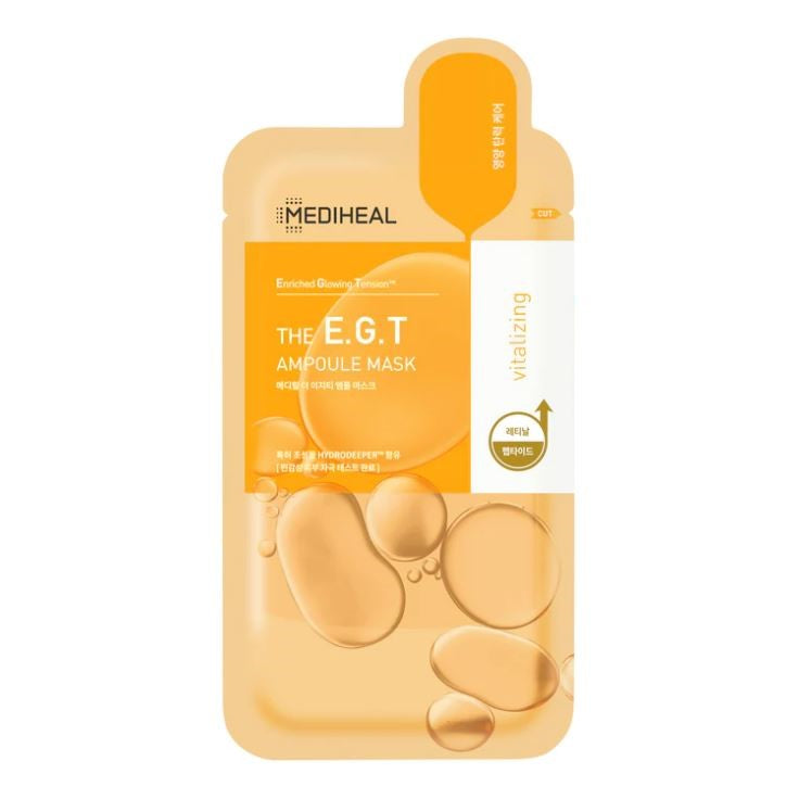 MEDIHEAL The E.g.t Nourishing Ampoule Mask 10ea 25ml x 10 Korean ampoule product image