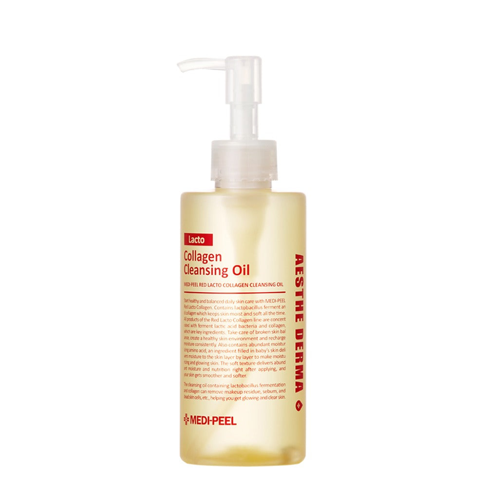 MEDI-PEEL Red Lacto Collagen Cleansing Oil 200ml Korean cleanser product image
