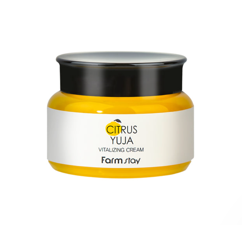Farmstay Citrus Yuja Vitalizing Cream 100g Korean moisturizer product image