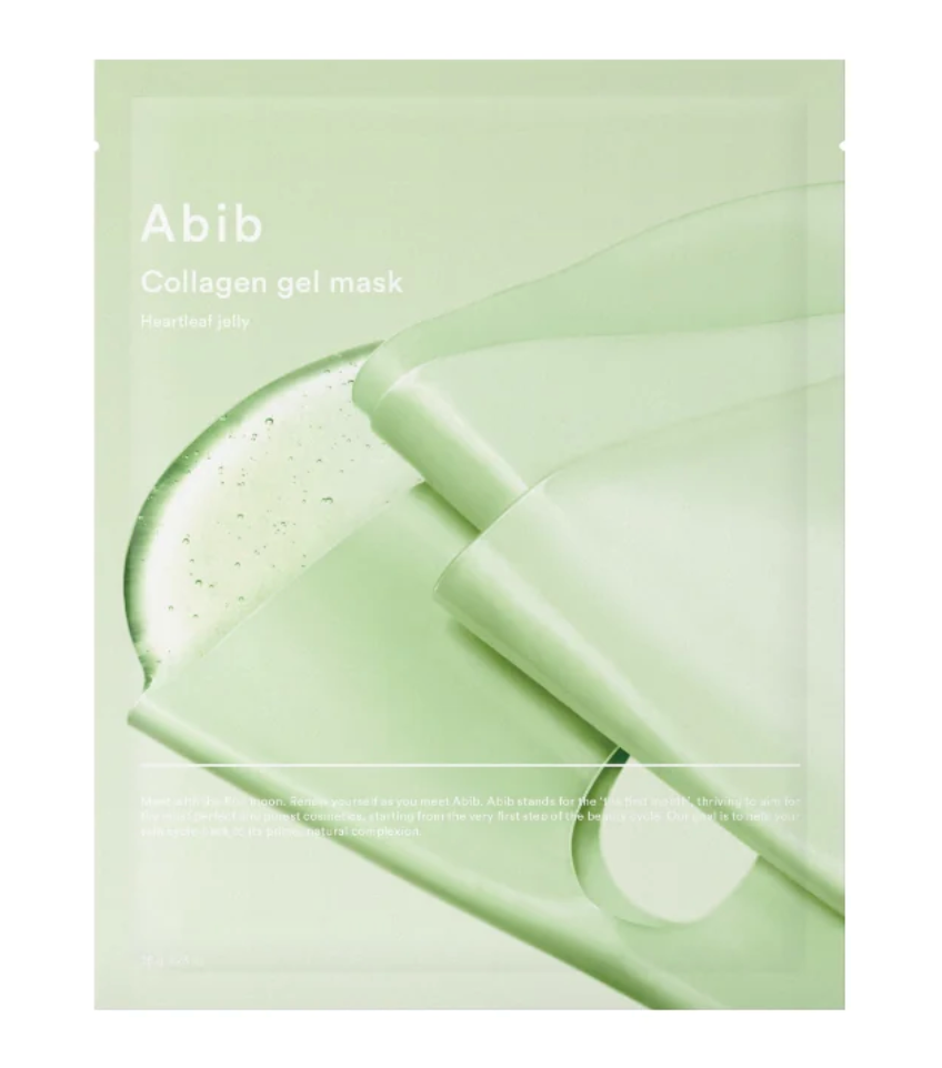 Abib Collagen Gel Mask Heartleaf Jelly 35g 1ea Korean skincare product image