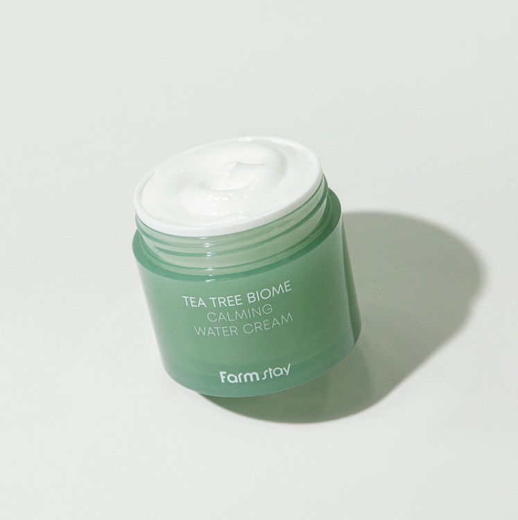 Farmstay Tea Tree Biome Calming Water Cream 80ml Korean skincare product image