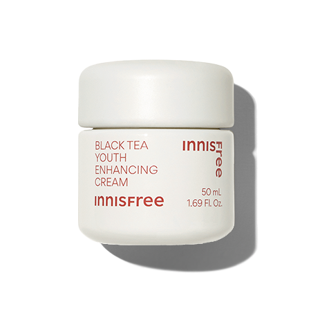 Innisfree Youth Enhancing Cream with Black Tea 50ml Korean moisturizer product image