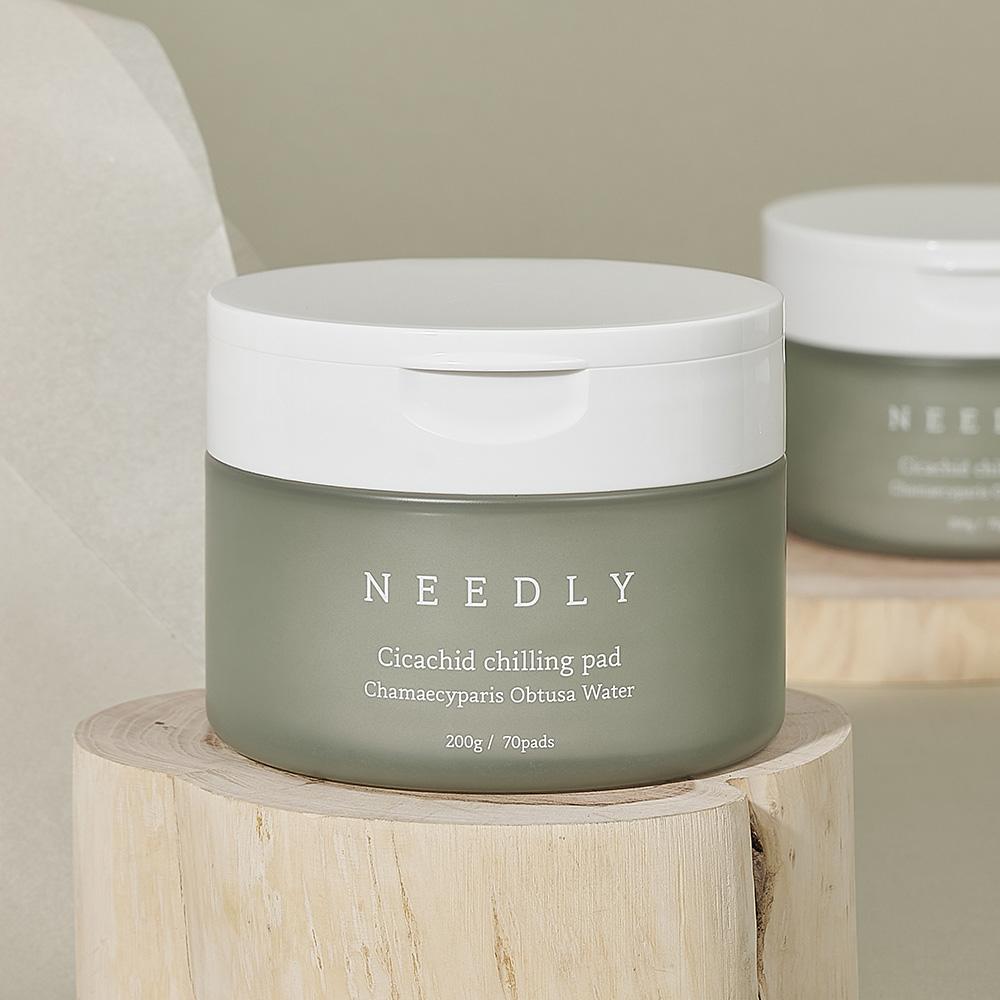 Needly Cicachid Chilling Pad 70 Sheets Korean toner product image