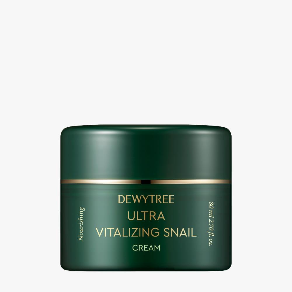 DEWYTREE Ultra Vitalizing Snail Cream 80ml K-beauty nail polish product image