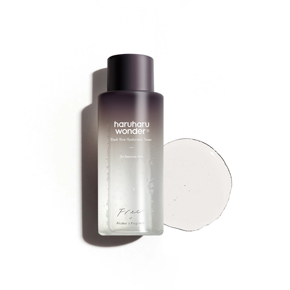 Haruharu Wonder Black Rice Hyaluronic Toner for Sensitive Skin 3SIZE 150ml Korean toner product image