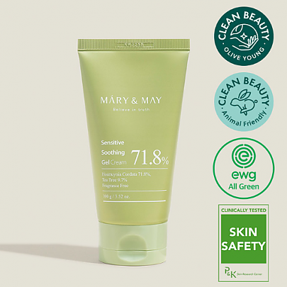 Mary&May Sensitive Soothing Gel Cream 100g Korean skincare product image