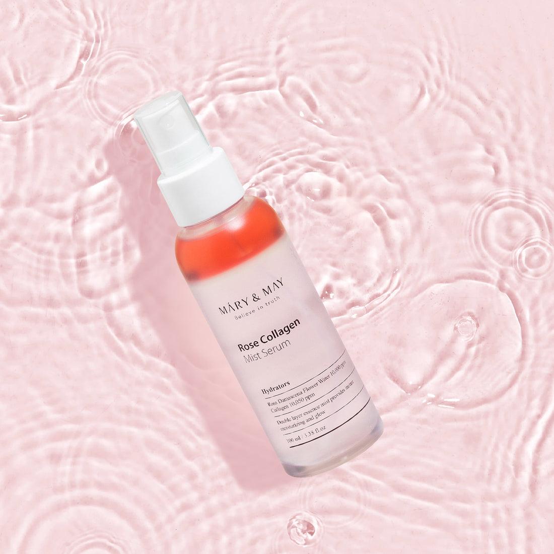 Mary&May Rose Collagen Mist Serum 100ml Korean essence product image