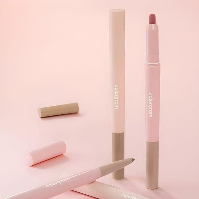 colorgram All-in-One Overlip Maker 0.7g 01 Warm Peach Korean skincare product image
