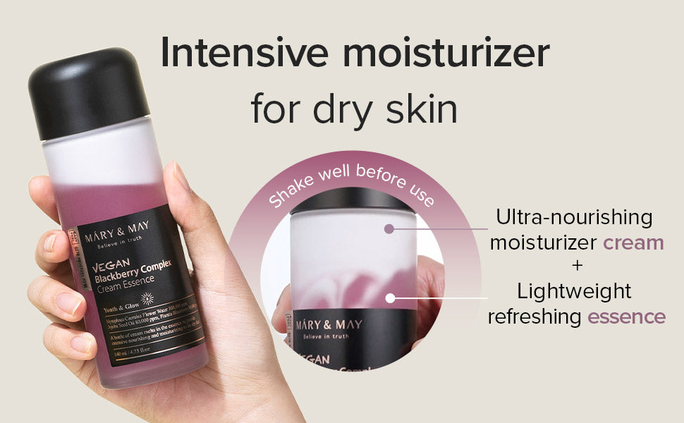 Mary&May Vegan Blackberry Complex Cream Essence 30ml Miniature Korean essence product image