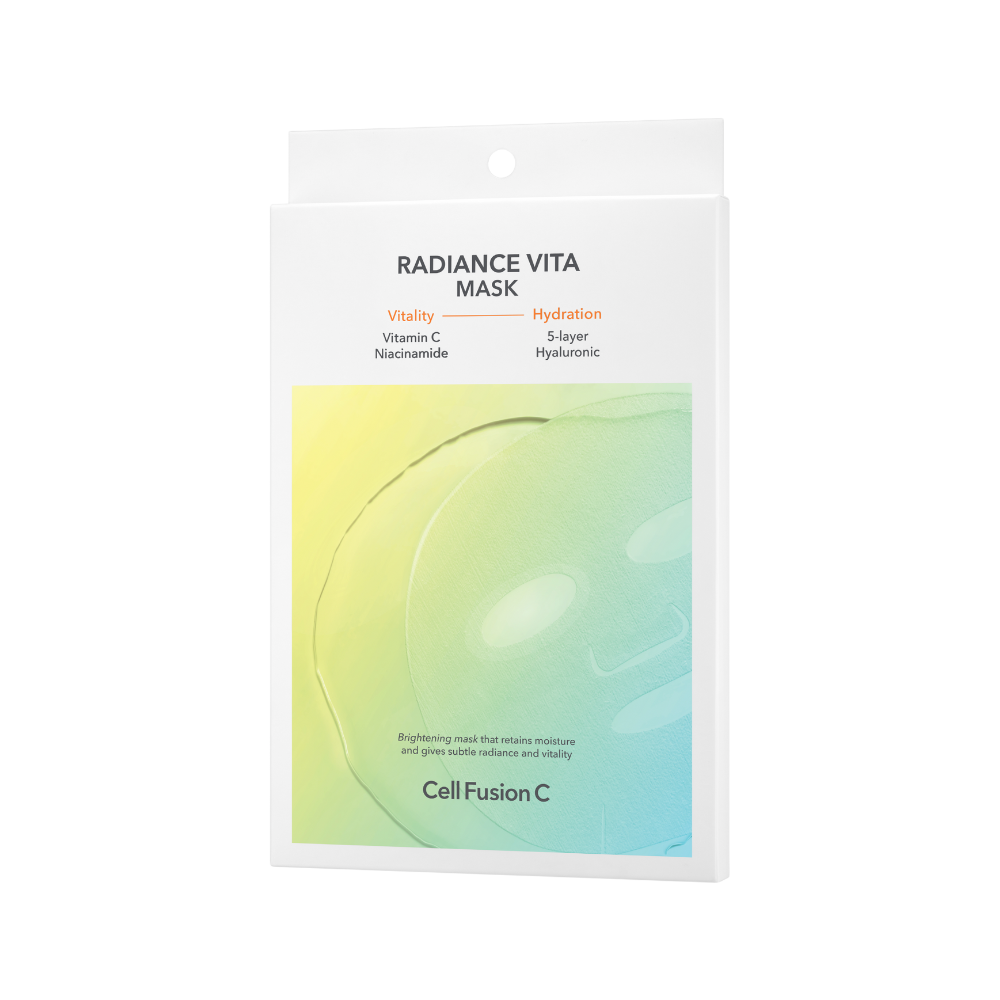 Cell Fusion C Radiance Vita Masks (5 Sheets) 125ml Korean skincare product image