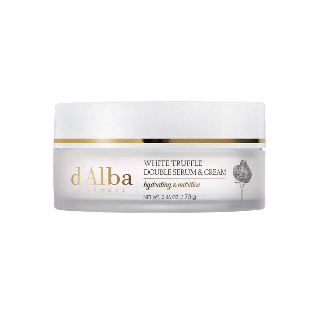 d'Alba White Truffle Double Serum & Cream 70g Korean serum product image