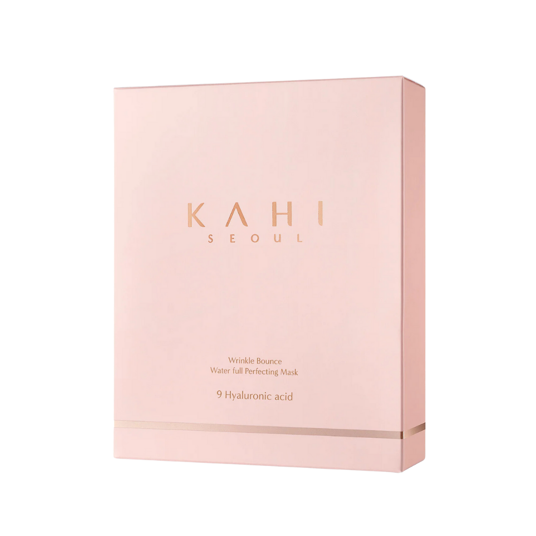KAHI Wrinkle Bounce Water Full Perfecting Mask 6ea 35g x 6 Korean skincare product image