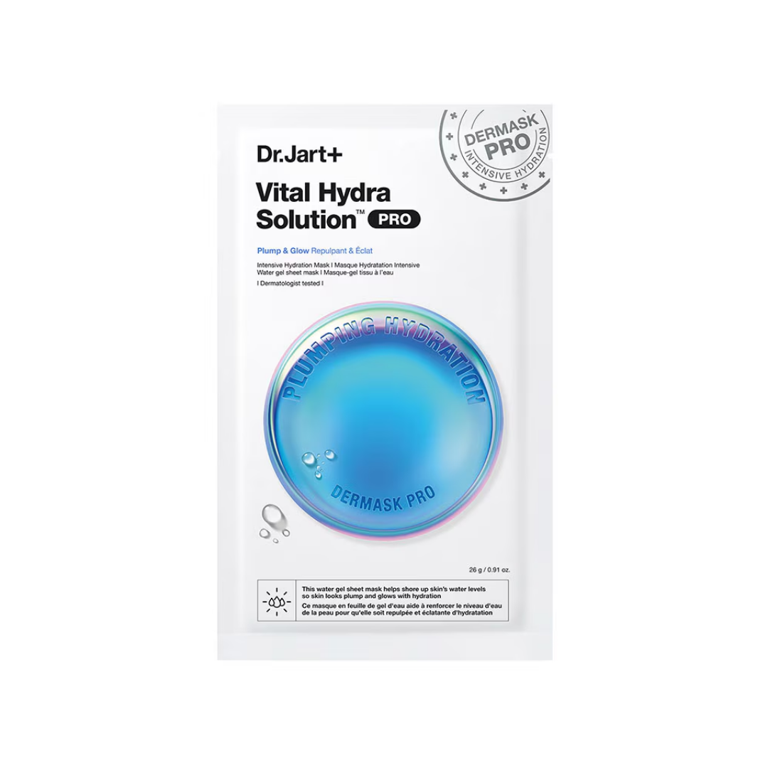 Dr. Jart+ Dermask Vital Hydra Solution Pro 1ea 25g Korean skincare product image
