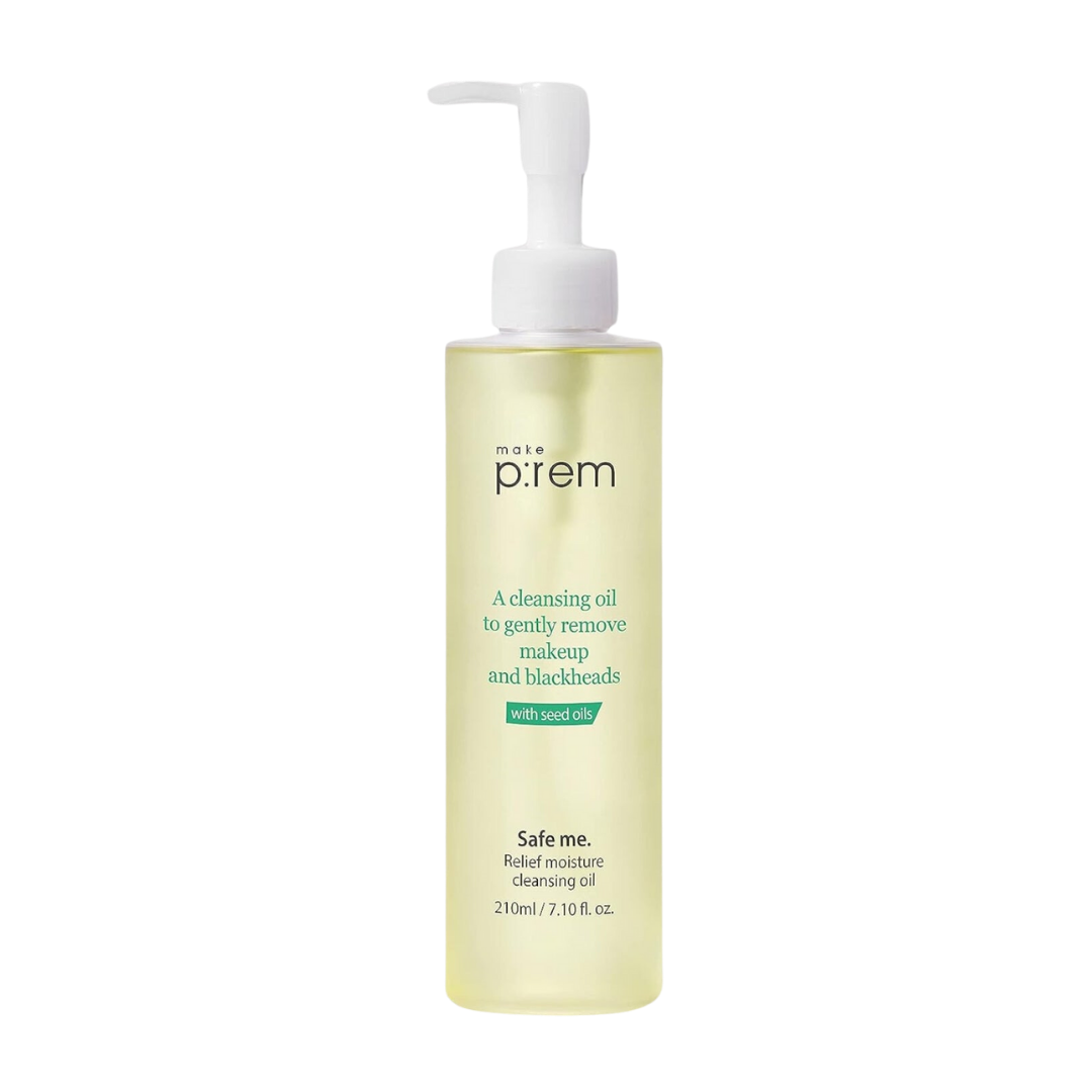 make p:rem Safe Me. comfort Moisture Cleansing Oil 210ml Korean cleanser product image
