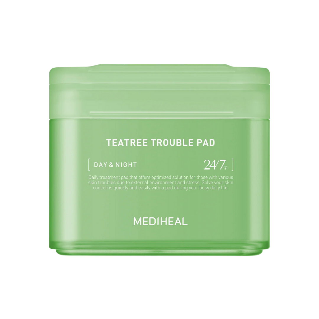 MEDIHEAL Teatree Trouble Pad 100ea 170ml Korean toner product image
