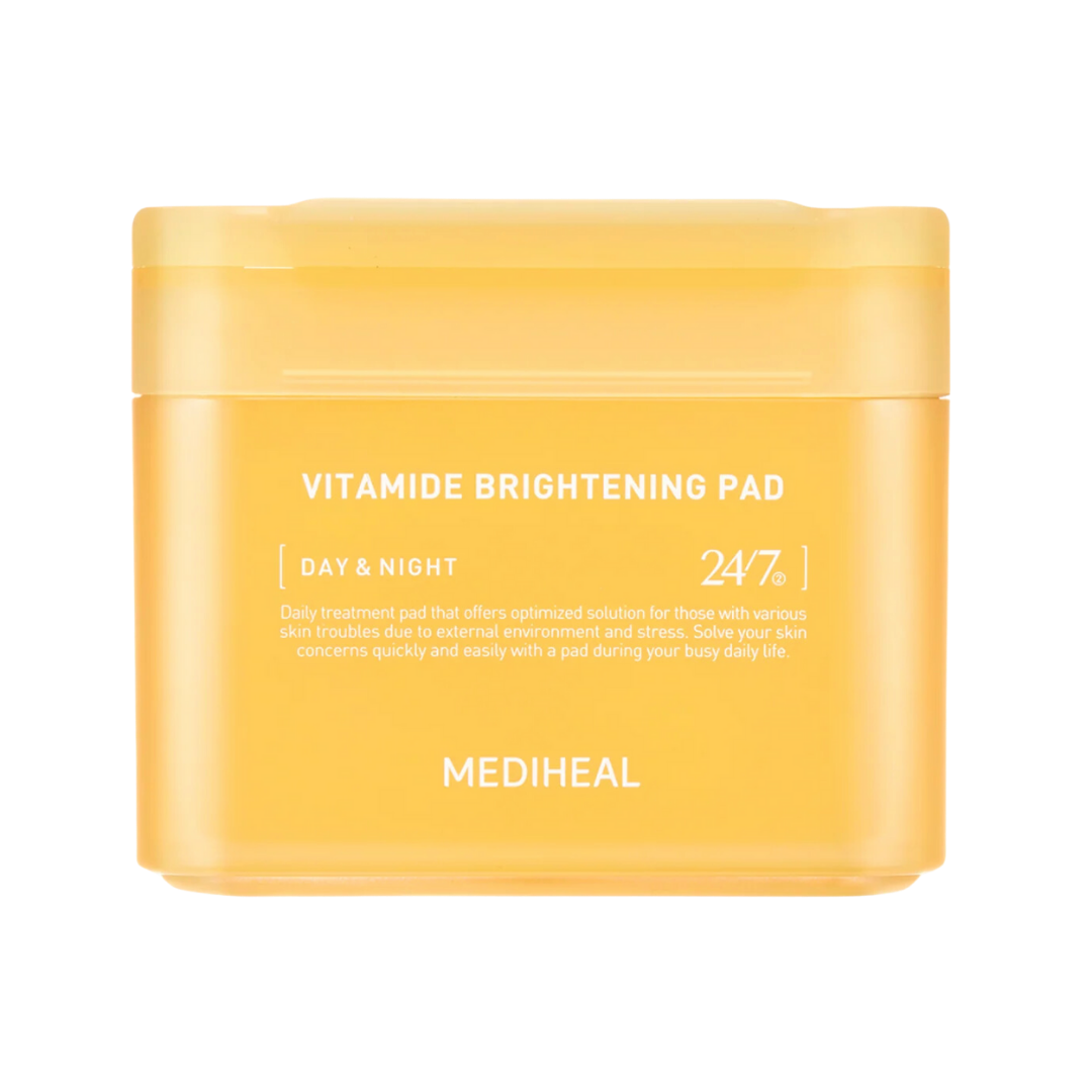 MEDIHEAL Vitamide Brightening Pad 100ea Korean toner product image