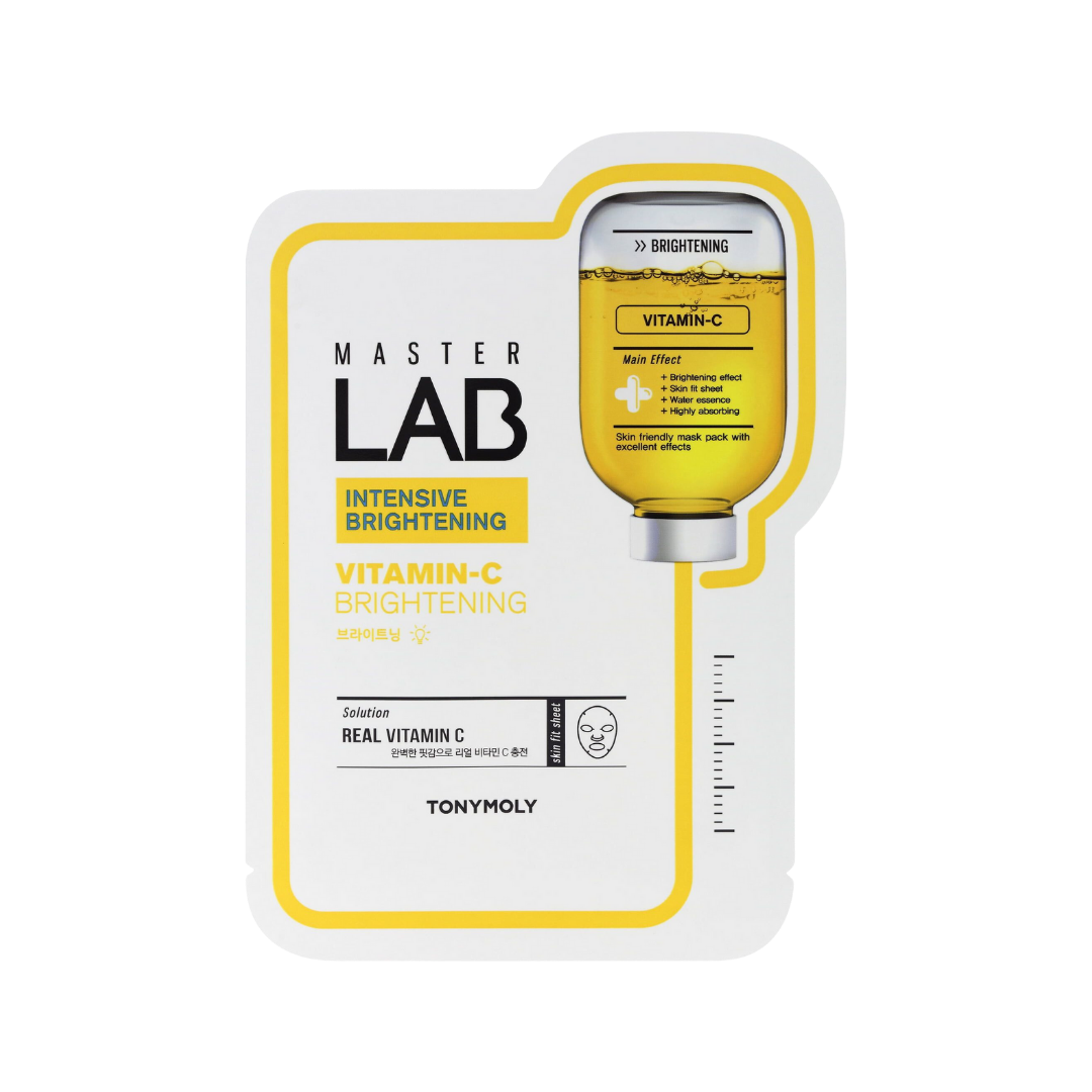 TONYMOLY Master Lab Vitamin C Sheet Mask 1pcs Korean skincare product image