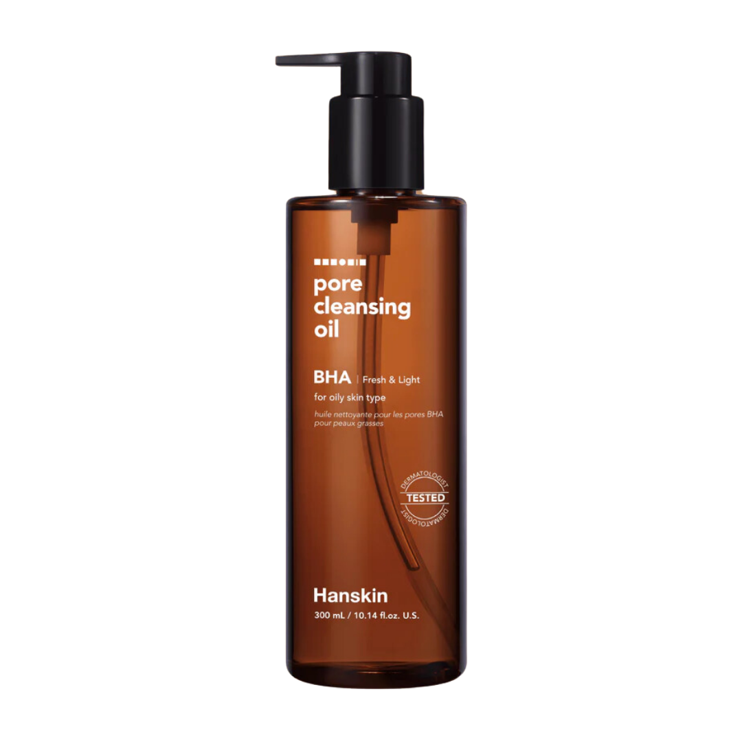 Hanskin BHA Pore Cleansing Oil 300ml Korean cleanser product image