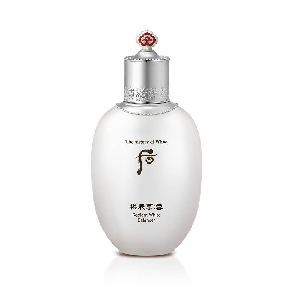 The History of Whoo Gongjinhyang Radiant White Balancer 150ml Korean skincare product image