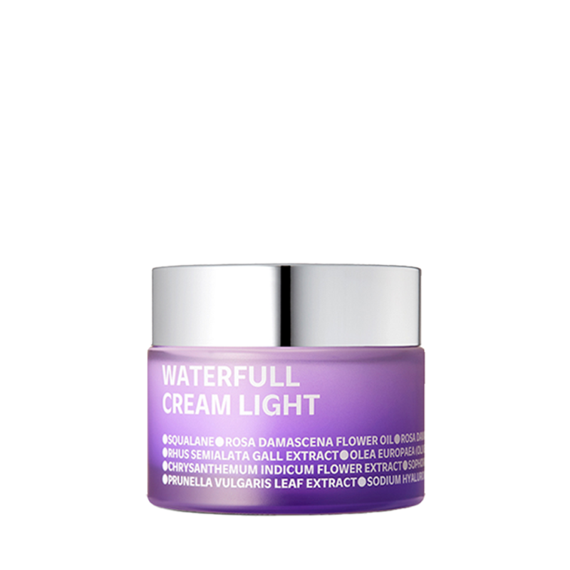 ISOI Bulgarian Rose Waterfull Cream Light 50ml Korean moisturizer product image