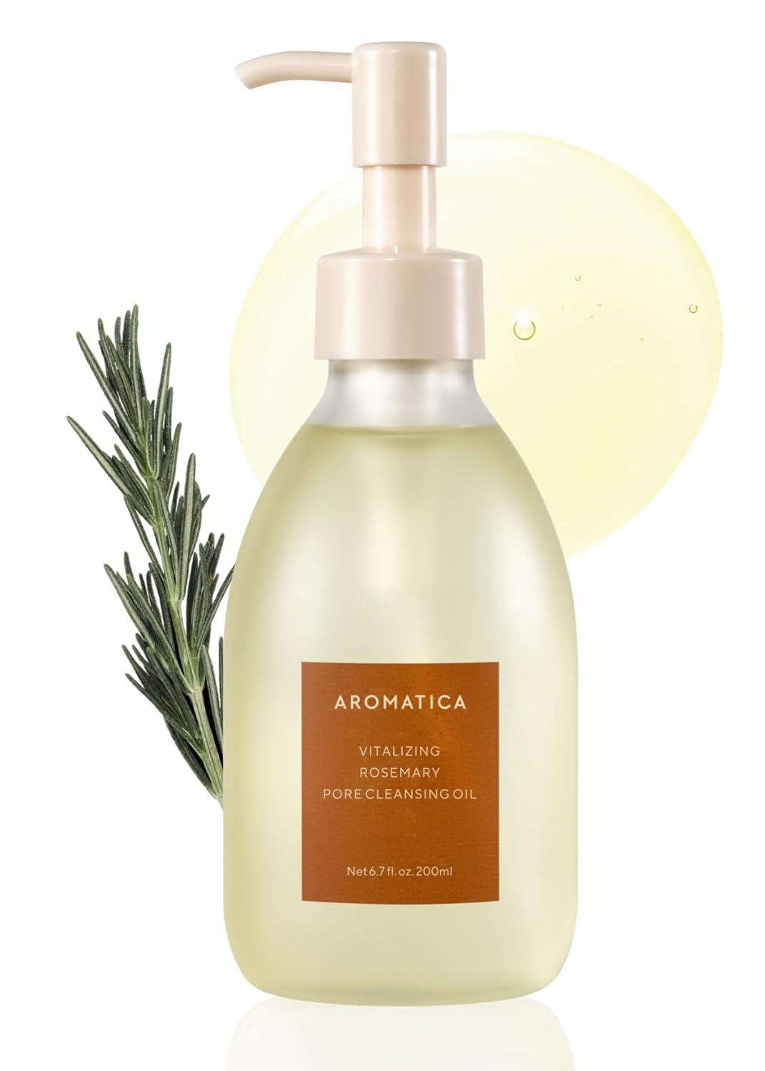 Rosemary cleansing oil emulsifying with water