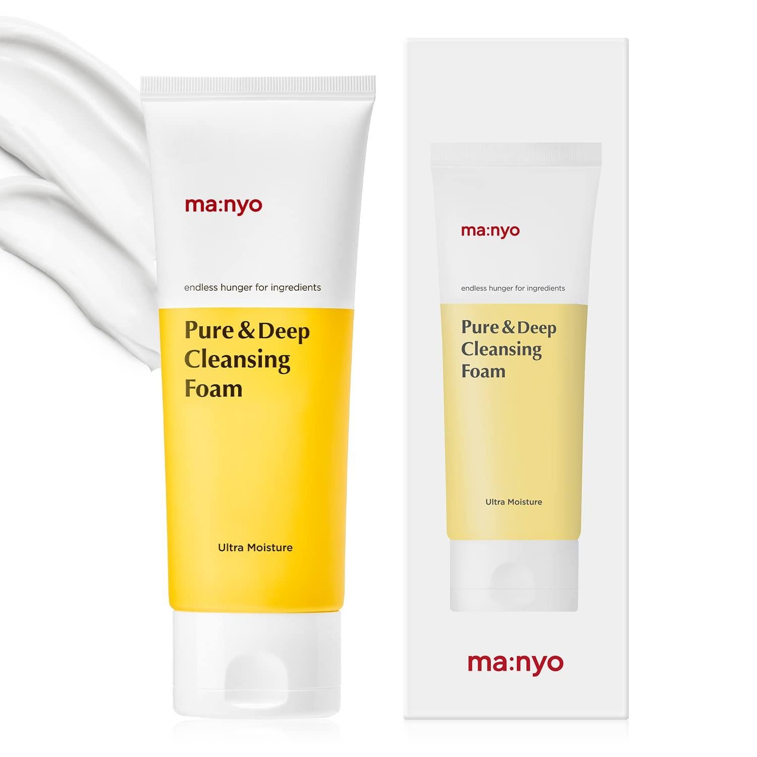 ma:nyo Pure & Deep Cleansing Foam 200ml Korean cleanser product image