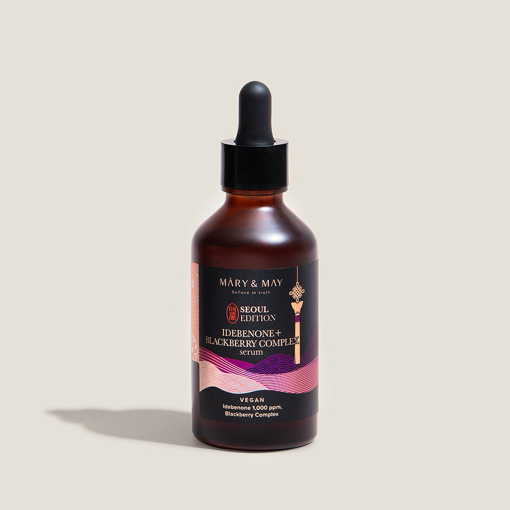 Mary&May Idebenone+Blackberry Complex Serum 80ml Korean essence product image