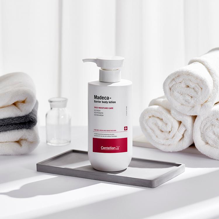 Centellian24 Barrier Body Lotion ingredient panel