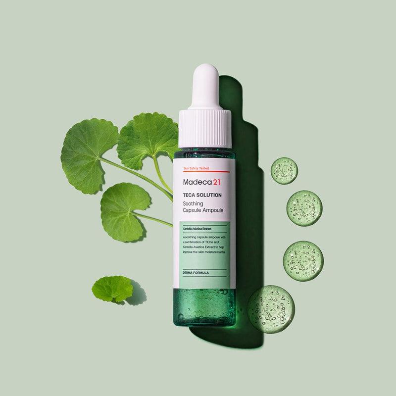 Madeca21 Soothing Ampoule ingredient panel