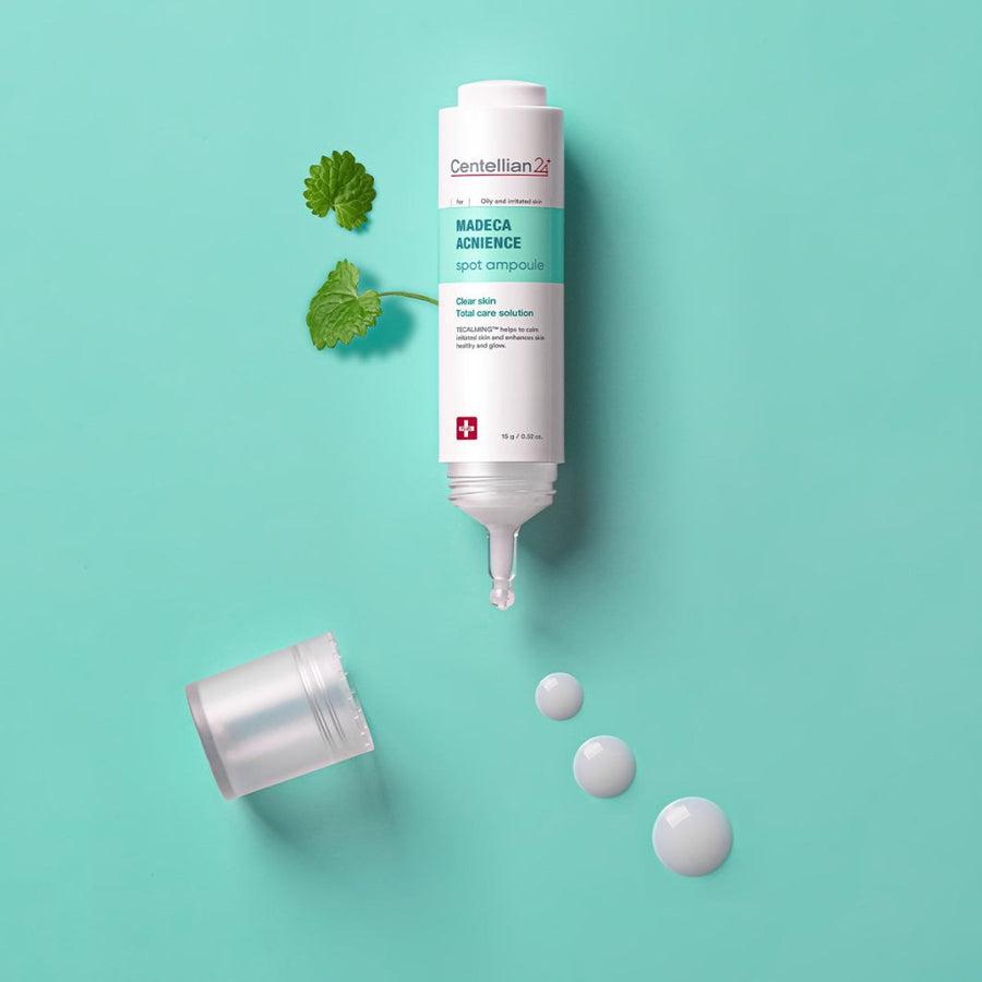 Centellian24 Acnience Ampoule applied to a targeted area