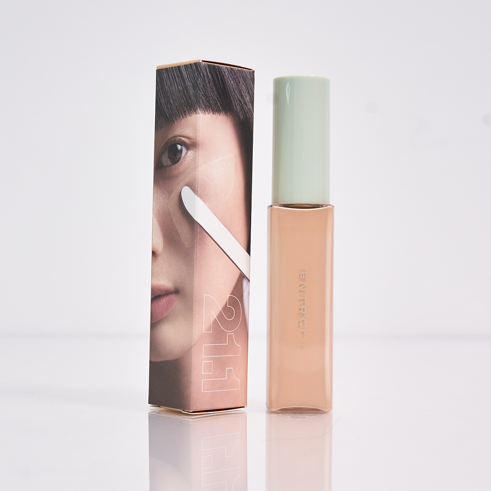 ENTROPY Organza Fit Spatula Foundation #21.1 K-beauty makeup product image