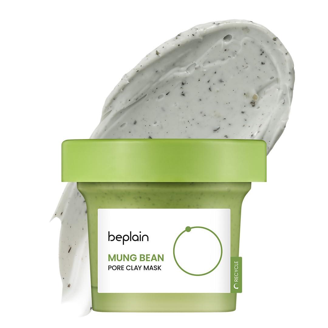 beplain Mung Bean Pore Clay Mask 120ml Korean skincare product image