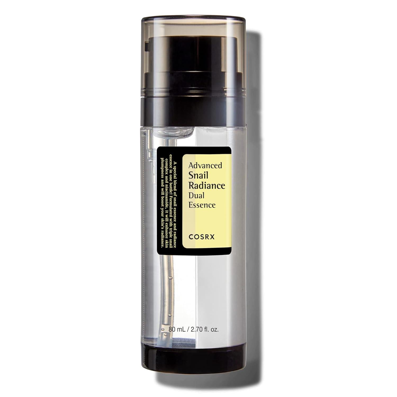 COSRX Advanced Snail Radiance Dual Essence 80ml K-beauty nail polish product image