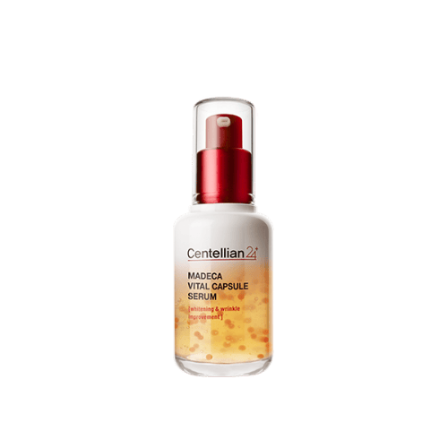 Centellian24 Vital Capsule Serum applied to skin
