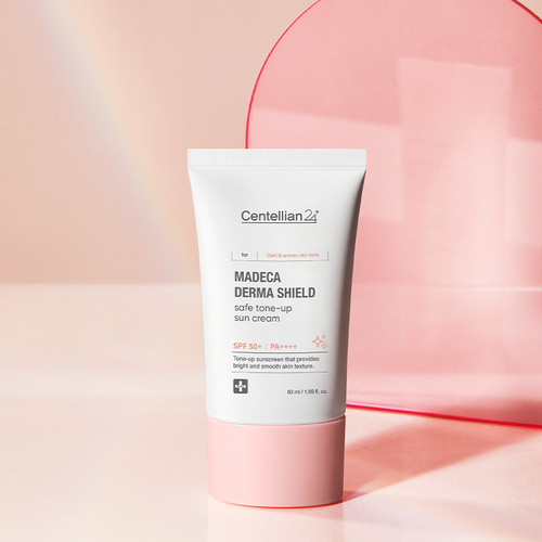 Centellian24 Madeca Derma Shield Safe Tone Up Sun Cream 50ml Korean sunscreen product image