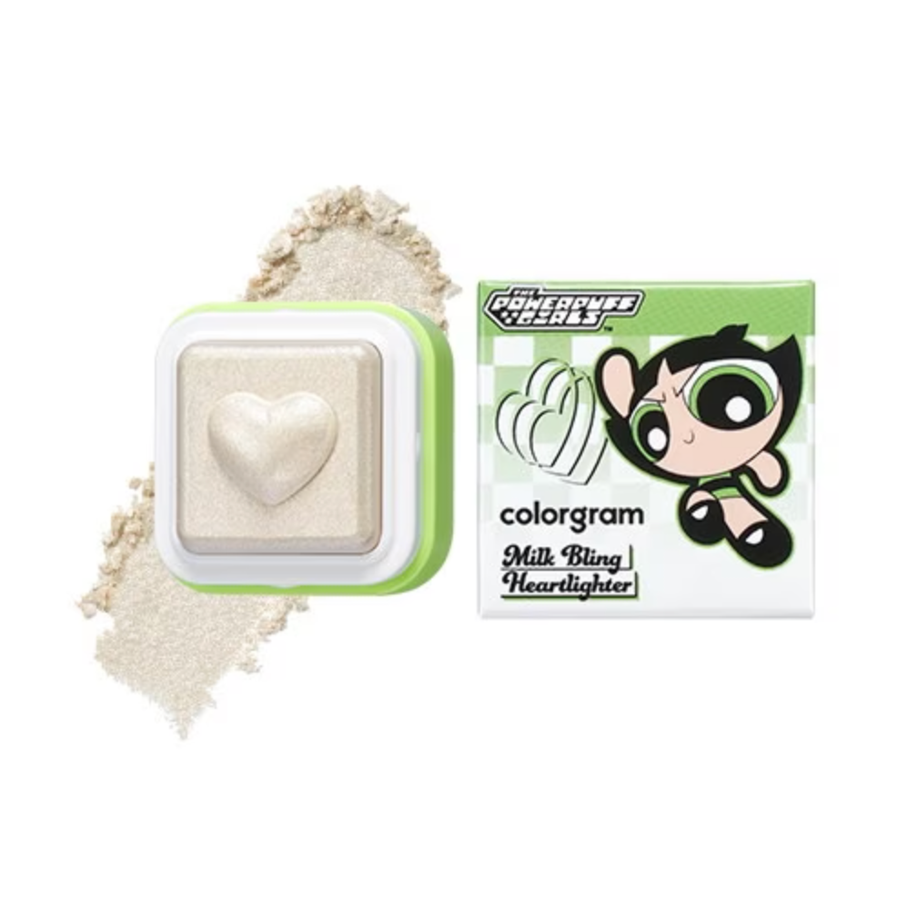 Colorgram Heartlighter Buttercup Ivory texture swatch on skin