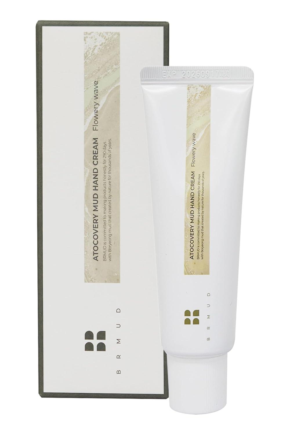 BRMUD Atocovery Mud Hand Cream (Flowery Wave) 50ml Korean body care product image