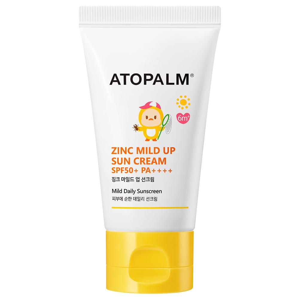 ATOPALM Zinc Mild Up Sun Cream SPF50+ PA++++ 65g Korean sunscreen product image