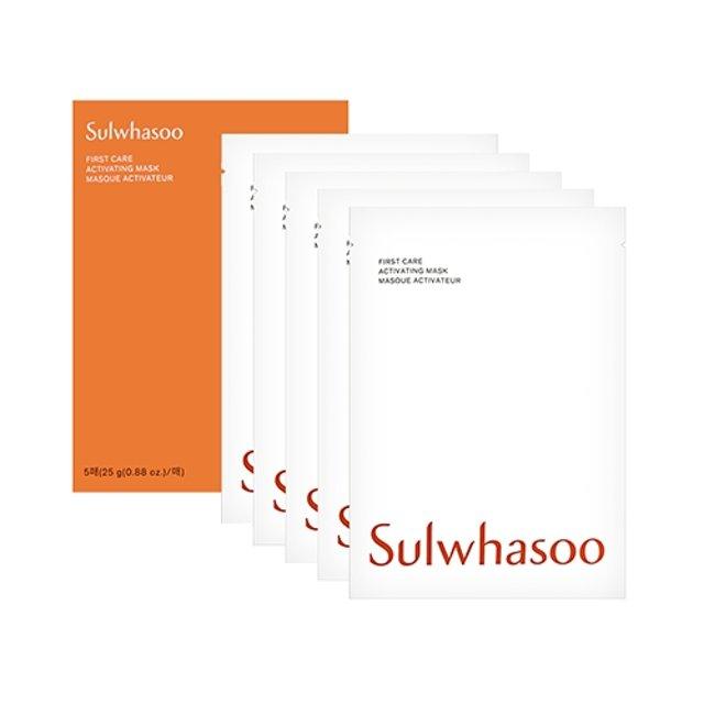 Sulwhasoo First Care Activating Mask 23g x 5ea Korean skincare product image