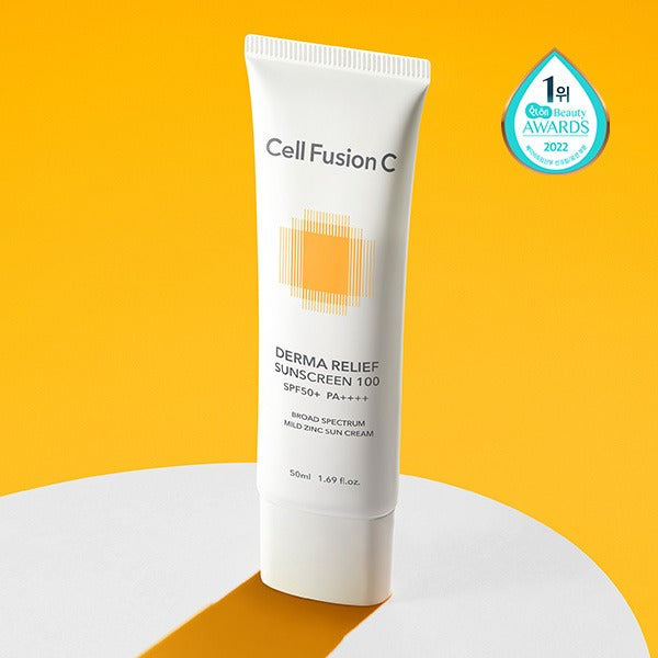 Cell Fusion C Derma Relief Sunscreen 100 SPF50+/PA++++ 50ml