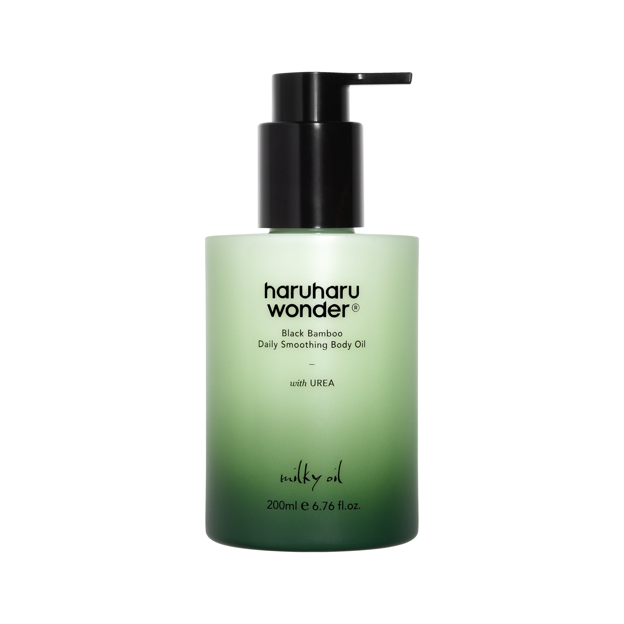 Haruharu Wonder Black Bamboo Daily Smoothing Body Oil 200ml Korean body care product image