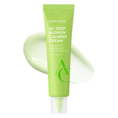 DEWYTREE AC Ctrl Deep Green Calming Cream 60ml Korean moisturizer product image
