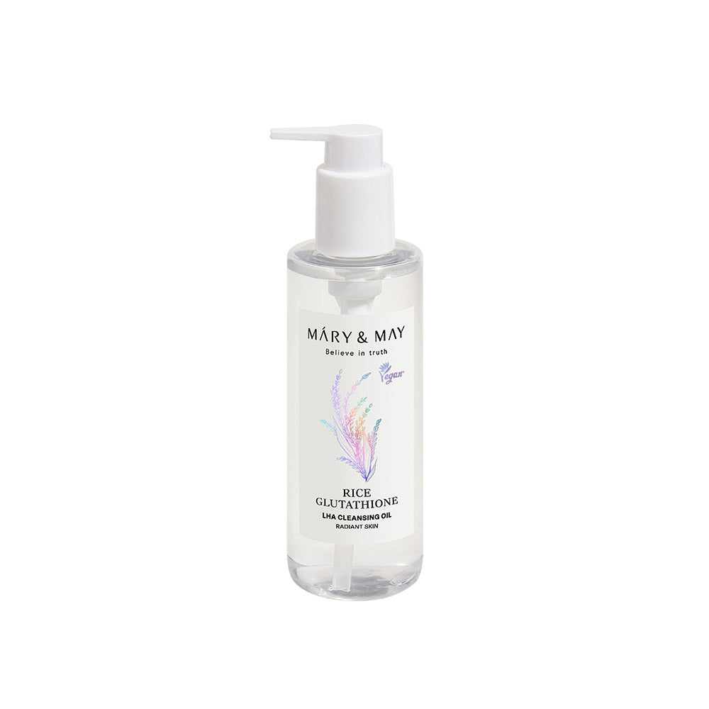 Mary&May Rice Glutathione LHA Cleansing Oil 200ml Korean cleanser product image