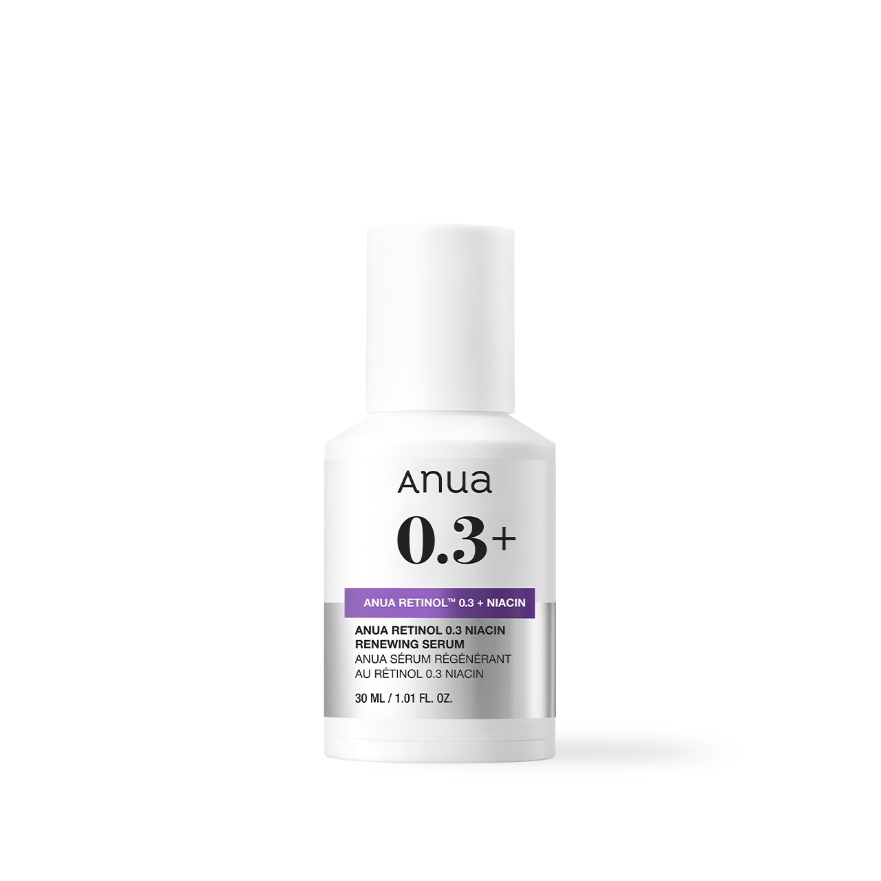 ANUA Nano Retinol 0.3% Niacin Renewing Serum 30ml Korean serum product image