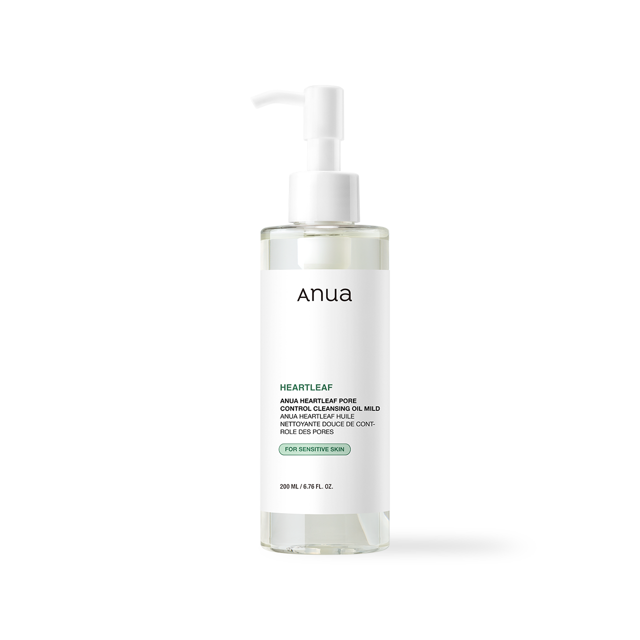 ANUA Heartleaf Pore Control Cleansing Oil Mild 200ml Korean cleanser product image