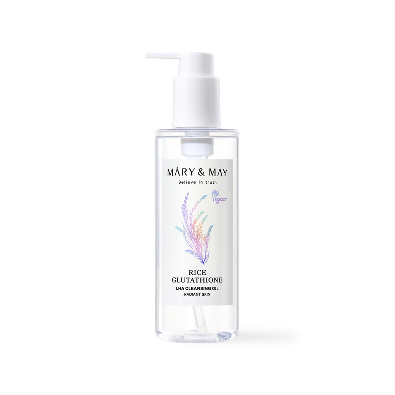 Mary&May Rice Glutathione LHA Cleansing Oil 200ml Korean cleanser product image