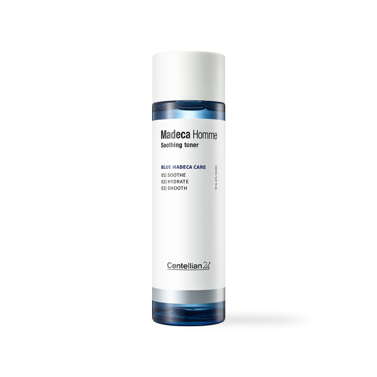 Centellian24 Homme Toner texture poured onto hand