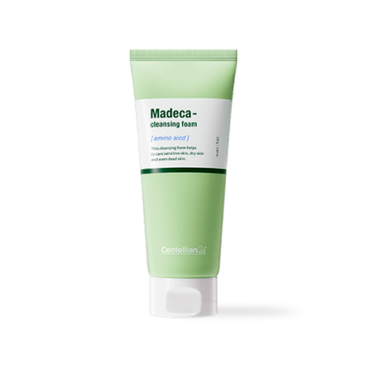 Centellian24 Madeca Cleansing Foam tube cap open